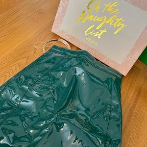 Rodell evergreen patent vegan leather pencil skirt NEVER BEEN WORN !